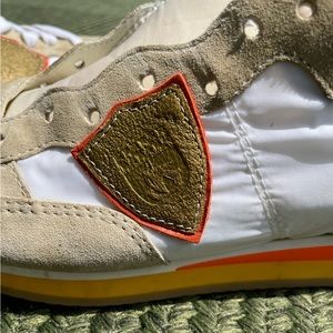 Philippe Model Suede Low Top Sneakers - Size 41 / US 10